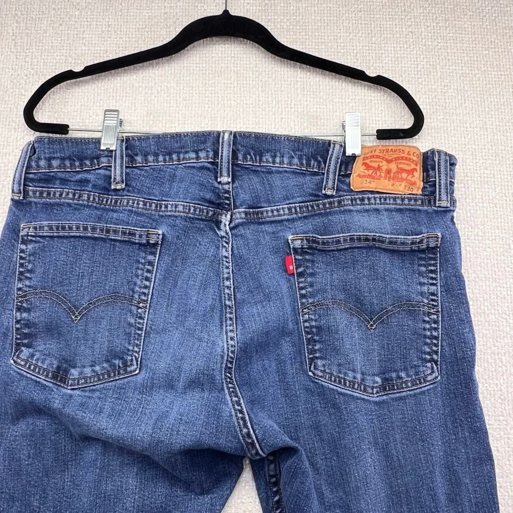 Levi's 559 Relaxed‎ Straight Jeans Mens Dark Wash Denim Pants Size 34x30